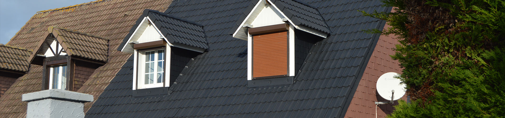 Travaux de toiture, pose de tuiles et finitions